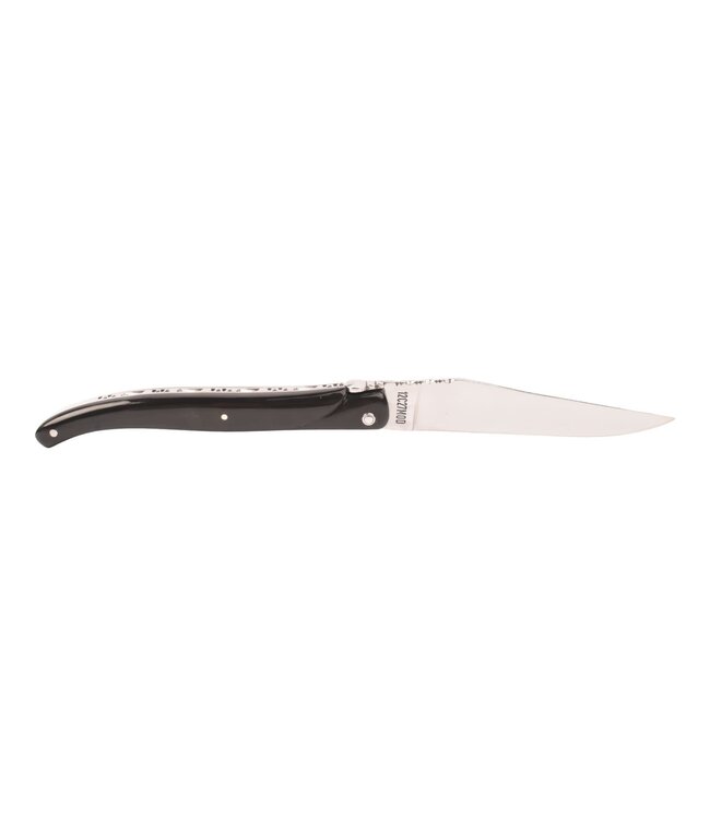 Laguiole en Aubrac 12 cm buffelhoorn korst - plein manche - glanzend