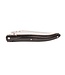 Laguiole en Aubrac 12 cm buffelhoorn korst - plein manche - glanzend