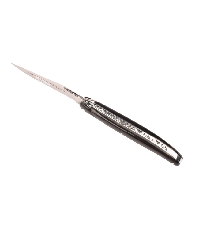 Laguiole en Aubrac 12cm buffelhoorn - plein manche - glanzend