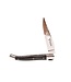 Laguiole en Aubrac 12cm buffelhoorn - platines guillochées - glanzend