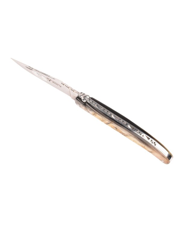 Laguiole en Aubrac 12cm ramshoorn - plein manche