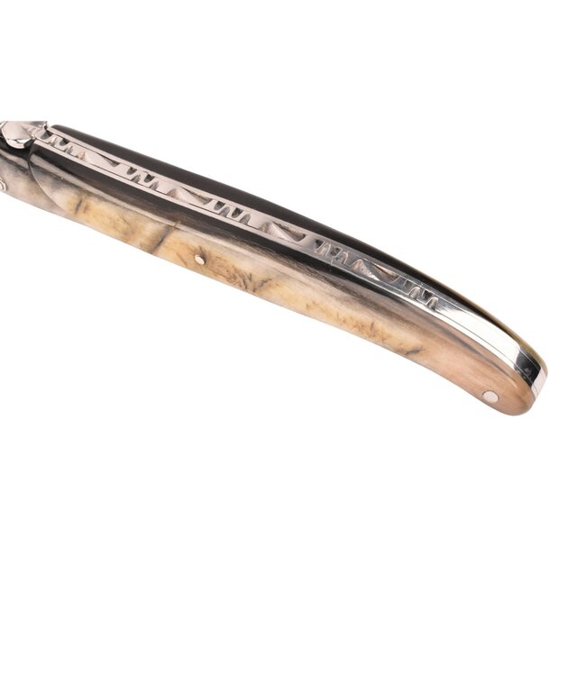 Laguiole en Aubrac 12cm ramshoorn - plein manche