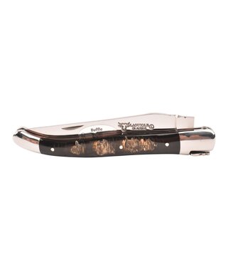 Laguiole en Aubrac 12cm buffelhoorn korst - glanzend