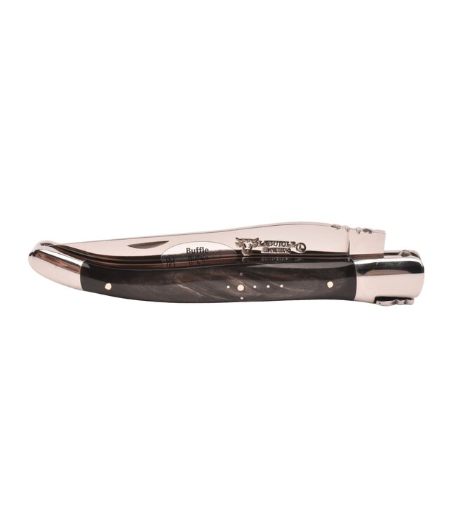 Laguiole en Aubrac 12cm buffelhoorn korst - glanzend