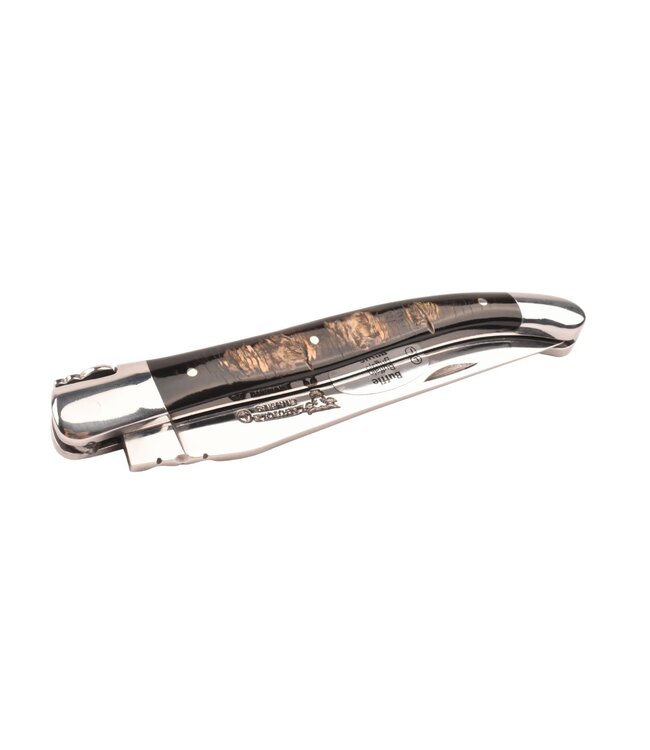 Laguiole en Aubrac 12cm buffelhoorn korst - glanzend