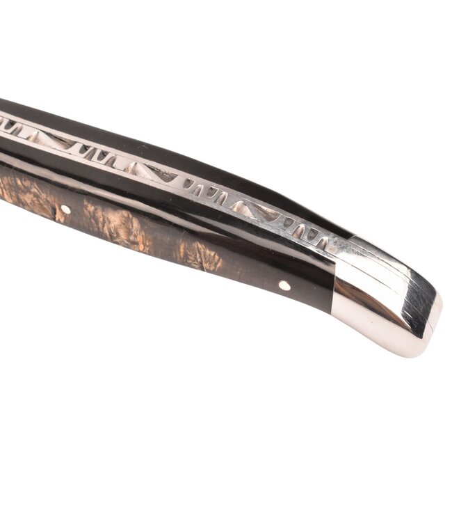 Laguiole en Aubrac 12cm croute de buffle - glanzend