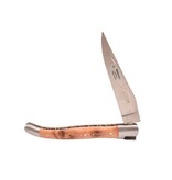 Laguiole en Aubrac 12cm jeneverbes - platines guillochées - mat