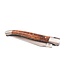Laguiole en Aubrac 12cm ijzerhout - platines guillochées - mat