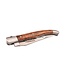 Laguiole en Aubrac 12cm ijzerhout - platines guillochées - mat