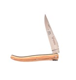 Laguiole en Aubrac 12cm olijfhout - plein manche - mat