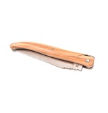 Laguiole en Aubrac 12cm olijfhout - plein manche - mat