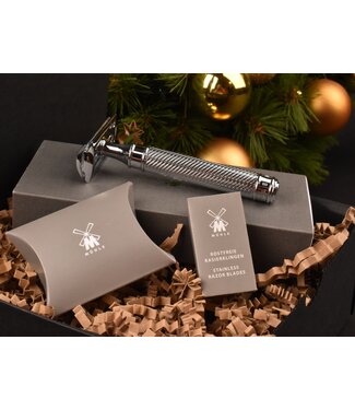 De Messenwinkel Cadeaubox  - Start to shave - met Muhle Traditional R89