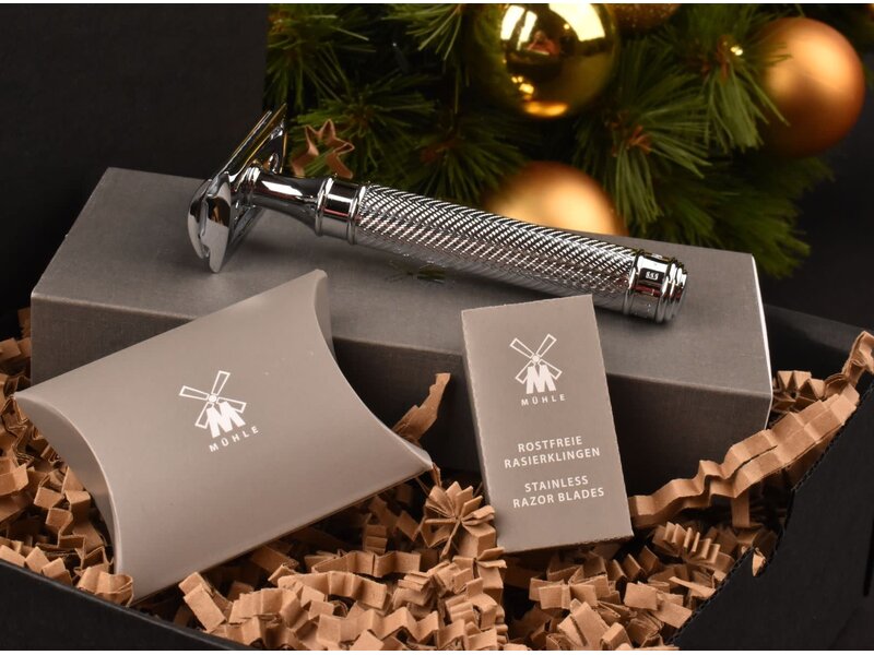 De Messenwinkel Cadeaubox  - Start to shave - met Muhle Traditional R89