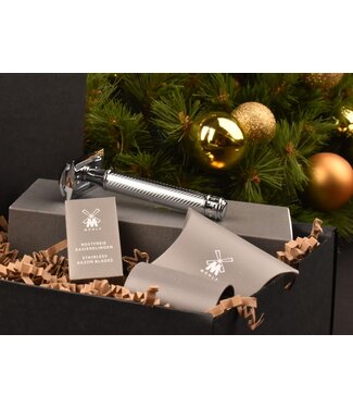 De Messenwinkel Cadeaubox  - Start to shave - met Muhle Traditional R89 Grande