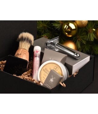 De Messenwinkel Cadeaubox - Start to shave - compleet pakket