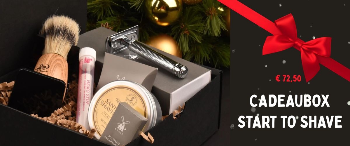 Doe iemand plezier met onze Cadeaubox 'Start to shave'