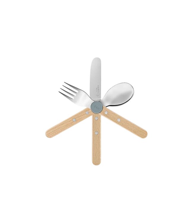 Opinel Le Petit Gourmet - bestek voor kinderen - veelkleurig