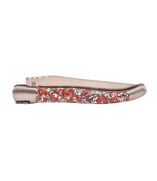 Laguiole en Aubrac 12cm oude bankkaarten - mat