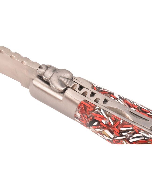 Laguiole en Aubrac 12cm oude bankkaarten - mat