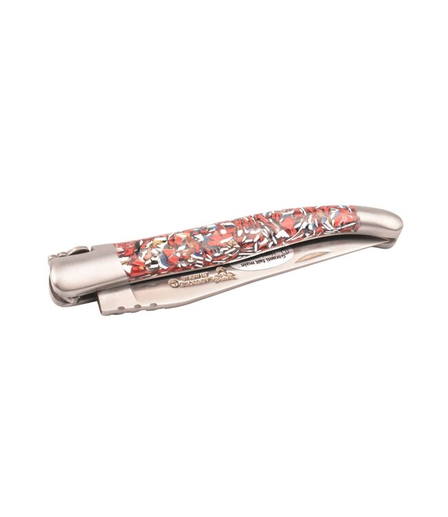 Laguiole en Aubrac 12cm oude bankkaarten - mat