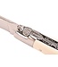 Laguiole en Aubrac 12cm ivoire de mammouth - platines guillochées - glanzend