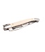 Laguiole en Aubrac 12cm mammoetivoor - platines guillochées - glanzend