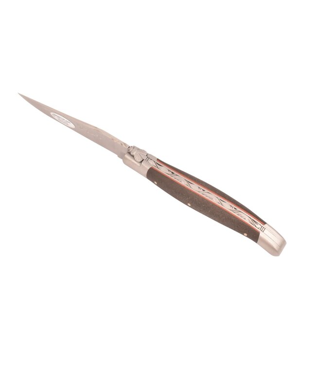 Laguiole en Aubrac 12cm terre d'Aubrac - rode plaatjes - mat