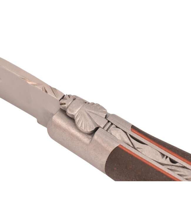 Laguiole en Aubrac 12cm terre d'Aubrac - rode plaatjes - mat