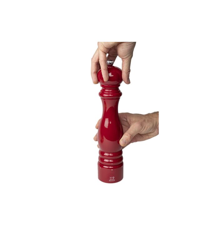 peugeot pepermolen hout rood - 30cm