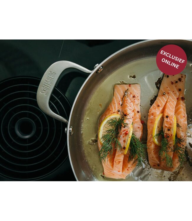 Skottsberg Sauteerpan ⌀28cm met deksel inox