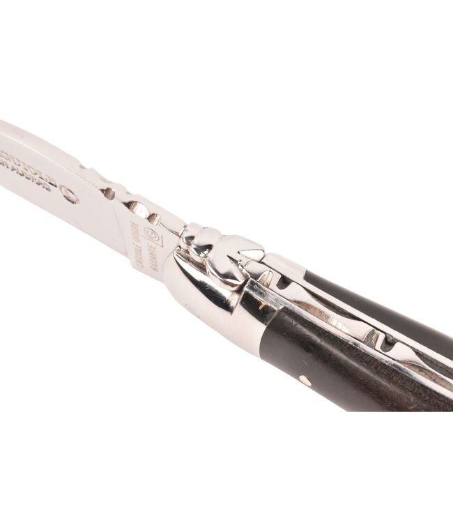 Laguiole en Aubrac zoldervondst 12cm ebbenhout