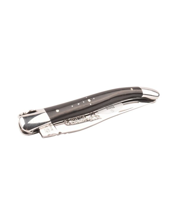 Laguiole en Aubrac zoldervondst 12cm ebbenhout