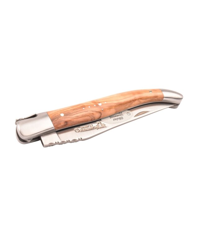 Laguiole en Aubrac 12cm olijfhout - elégant - mat