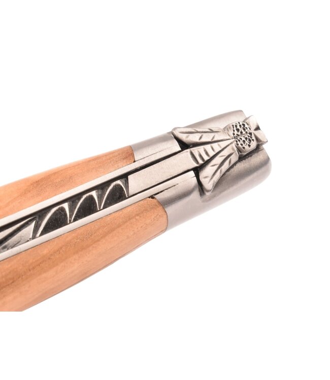 Laguiole en Aubrac 12cm olijfhout - elégant - mat