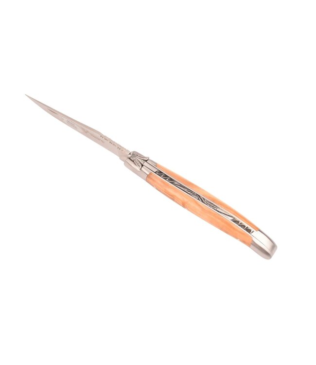 Laguiole en Aubrac 12cm olijfhout - elégant - mat