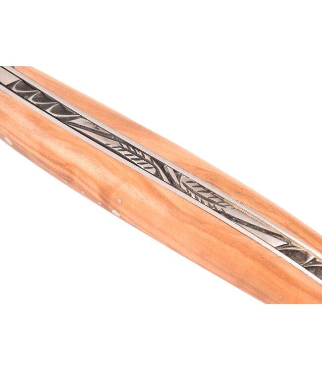 Laguiole en Aubrac 12cm olijfhout - elégant - mat