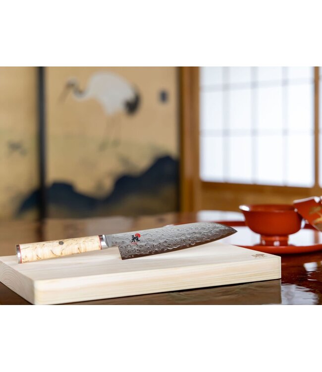 Miyabi 5000MCD Krulberkenhout Santoku 18 cm