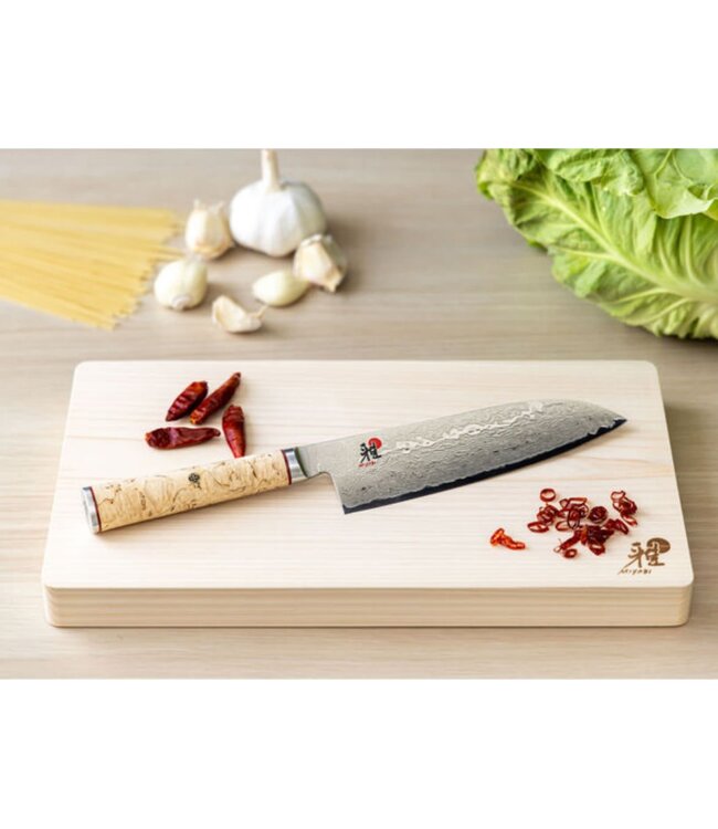 Miyabi 5000MCD Krulberkenhout Santoku 18 cm