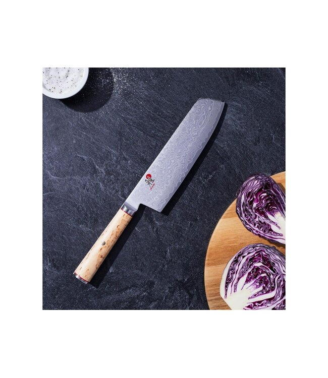 Miyabi 5000MCD Krulberkenhout Nakiri 17 cm
