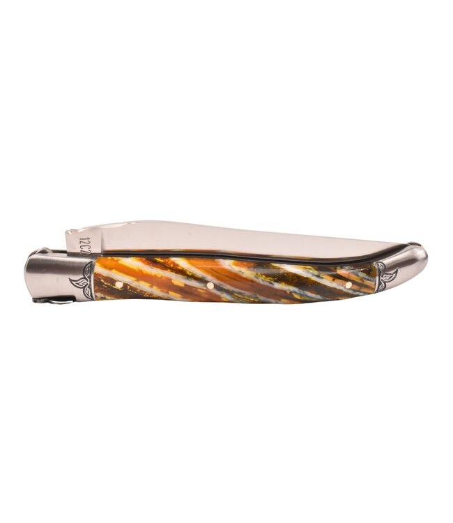 Laguiole en Aubrac Belle pièce - 12cm mammoetkies geel - mat