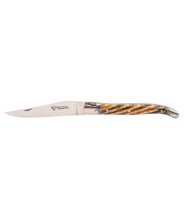 Laguiole en Aubrac Belle pièce - 12cm mammoetkies geel - mat