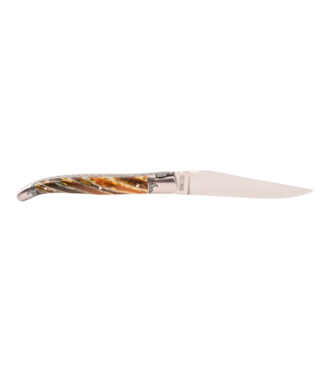 Laguiole en Aubrac Belle pièce - 12cm mammoetkies geel - mat