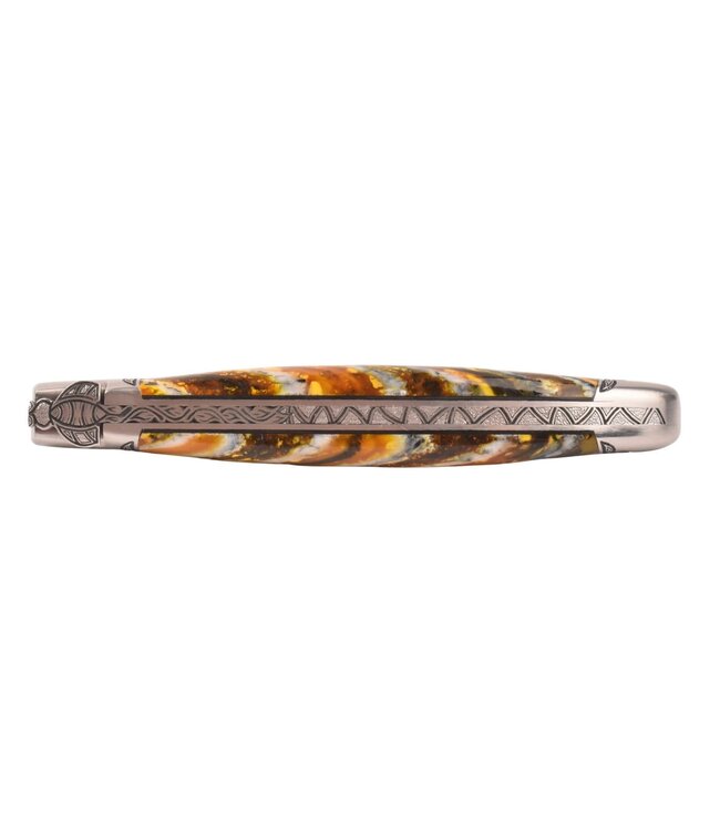 Laguiole en Aubrac Belle pièce - 12cm mammoetkies geel - mat
