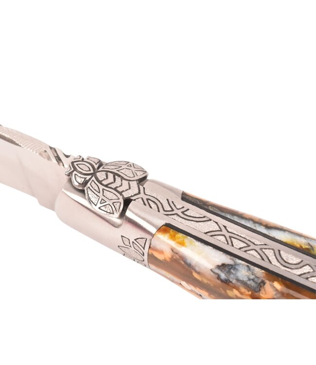 Laguiole en Aubrac Belle pièce - 12cm mammoetkies - mat