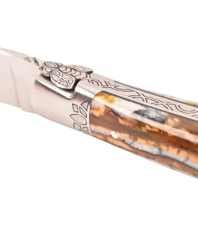 Laguiole en Aubrac Belle pièce - 12cm mammoetkies - mat