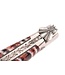 Laguiole en Aubrac Belle pièce - 12cm mammoetkies rood - mat
