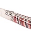 Laguiole en Aubrac Belle pièce - 12cm mammoetkies rood - mat