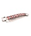 Laguiole en Aubrac Belle pièce - 12cm mammoetkies rood - mat