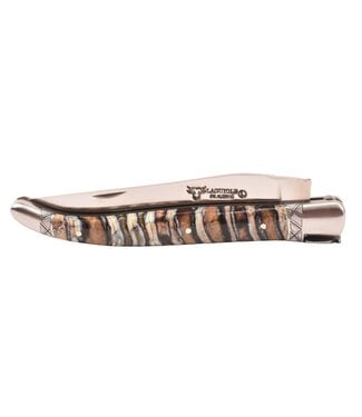 Laguiole en Aubrac Belle pièce - 12cm mammoetkies grijs - mat