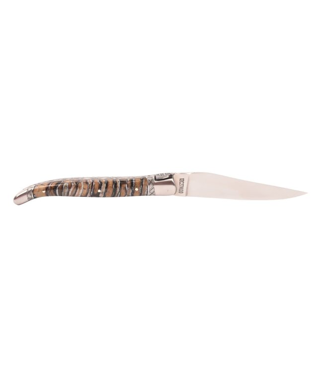 Laguiole en Aubrac Belle pièce - 12cm mammoetkies grijs - mat